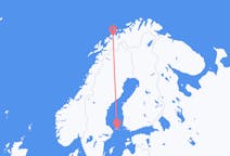 Loty z Maarianhamina, Wyspy Alandzkie do Tromsö, Norwegia