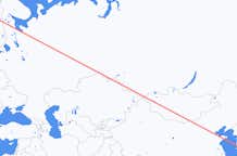 Vluchten van Nagasaki naar Rovaniemi