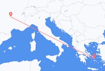 Flyrejser fra Clermont-Ferrand til Mykonos