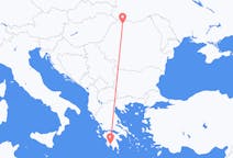 Fly fra Baia Mare til Kalamata