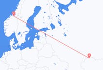 Loty z Uralsk, Kazachstan do Trondheim, Norwegia