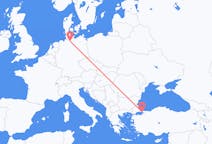 Flyreiser fra Istanbul, til Hamburg