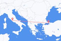 Flyrejser fra Rom til Istanbul
