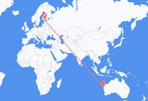 Flights from Carnarvon to Helsinki