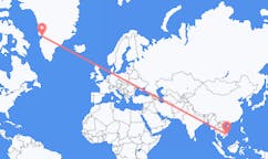 Flyrejser fra Da Lat til Ilulissat