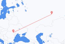 Flyreiser fra Jekaterinburg, Russland til Iași, Romania