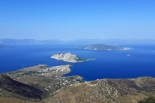 Excursión de un día a pie y en bicicleta eléctrica por la isla griega de Egina