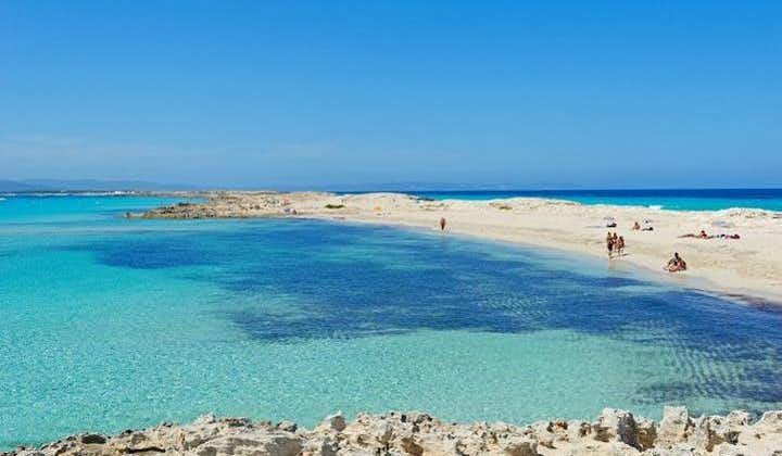Excursión privada en catamarán Ses Illetes Beach Formentera