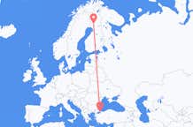 Flights from Rovaniemi to Istanbul