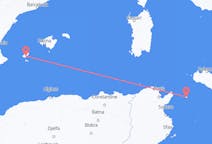 Flug frá Pantelleria til Ibiza
