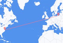 Flights from Norfolk, the United States to Gdańsk, Poland