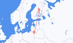 Flights from Grodno, Belarus to Kuopio, Finland