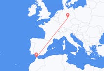 Flyg från Tanger, Marocko till Erfurt, Tyskland