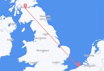 Flights from Ostend, Belgium to Glasgow, the United Kingdom