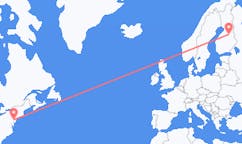 Flights from North Philadelphia to Kajaani
