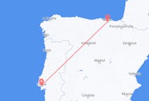 Flyg från Lissabon, Portugal till Bilbao, Spanien