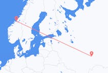 Fly fra Uljanovsk til Ørland