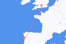 Flyrejser fra Porto, Portugal til Southampton, England