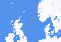 Flights from Florø, Norway to Leeds, the United Kingdom