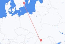 Flyg från Kalmar, Sverige till Cluj-Napoca, Rumänien