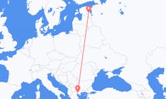 Flights from Tartu to Thessaloniki
