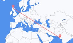 Flyreiser fra Jamnagar, India til Inverness, Skottland