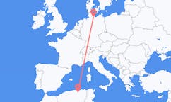 Flyg från Sétif, Algeriet till Lübeck, Tyskland