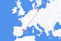 Flyreiser fra Castelló de la Plana, Spania til Berlin, Tyskland