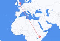 Flights from Nairobi, Kenya to London, England