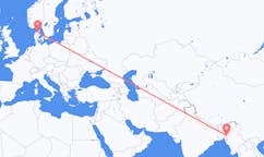 Flights from Aizawl, India to Aalborg, Denmark