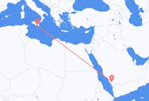 Flights from Abha, Saudi Arabia to Comiso, Italy