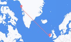 그린란드 우퍼나비크에서 출발해 아일랜드 킬러글린에게(으)로 가는 항공편