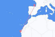 Vluchten van Nouadhibou naar Bilbao