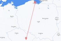 Flyg från Brno, Tjeckien till Gdańsk, Polen