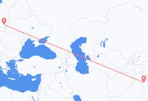 Flights from Srinagar, India to Rzeszów, Poland