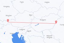 出发地 罗马尼亚奥拉迪亚目的地 奥地利因斯布鲁克的航班