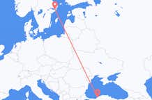 Flights from Zonguldak to Stockholm