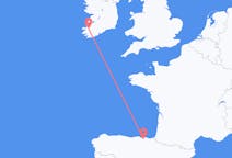 出发地 爱尔兰从 基洛格林目的地 西班牙毕尔巴鄂的航班
