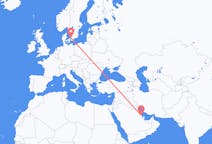 Flyrejser fra Dammam, Saudi-Arabien til Ängelholm, Sverige