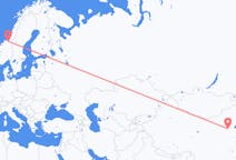 Flyreiser fra Shijiazhuang, Kina til Trondheim, Norge