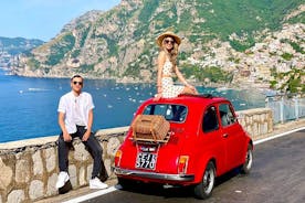 Fiat 500과 함께하는 아말피 해안의 개인 사진 투어