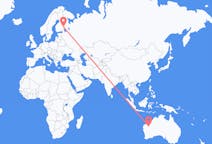 Flights from Newman, Australia to Joensuu, Finland