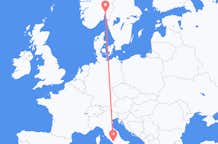 Flyrejser fra Rom til Oslo