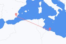 Рейсы из Триполи, Ливия в Мурсию, Испания