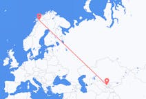 Flyreiser fra Tasjkent, Usbekistan til Narvik, Norge