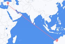出发地 澳大利亚出发地 紐曼 (伊利諾伊州)目的地 土耳其阿达纳的航班
