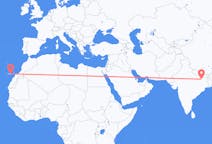 Flyreiser fra Patna, India til Las Palmas de Gran Canaria, Spania