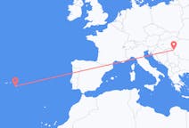 Flights from Timișoara, Romania to Ponta Delgada, Portugal