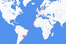 Flights from Porto Alegre, Brazil to Ängelholm, Sweden