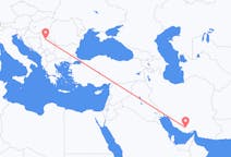 Loty z Lar (Indie), Iran do Belgradu, Serbia